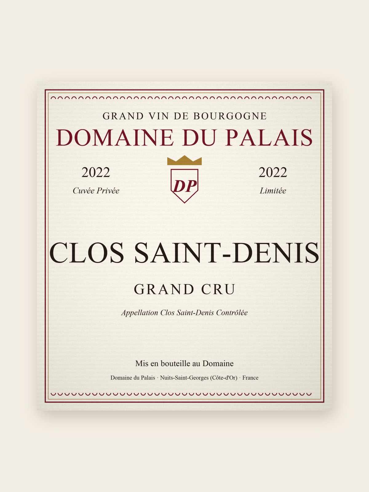 Clos Saint-Denis Grand Cru