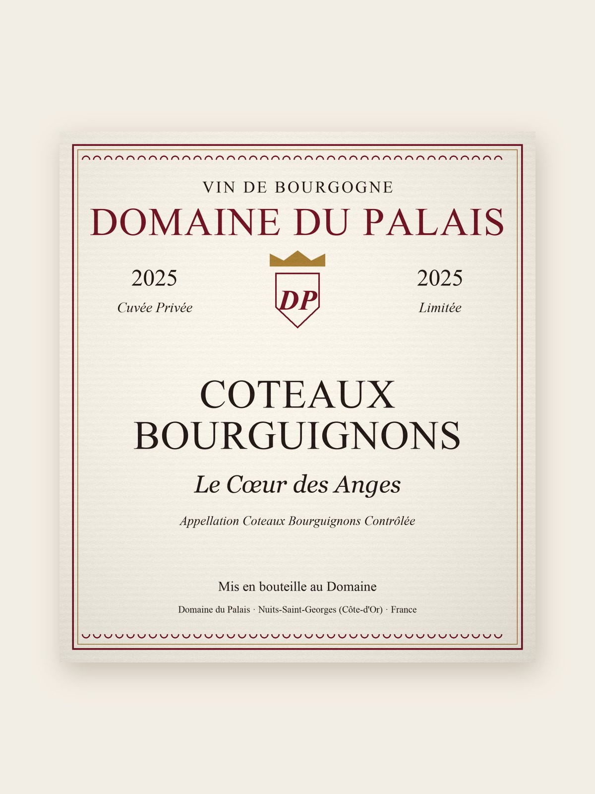 Coteaux Bourguignons « Le Cœur des Anges »