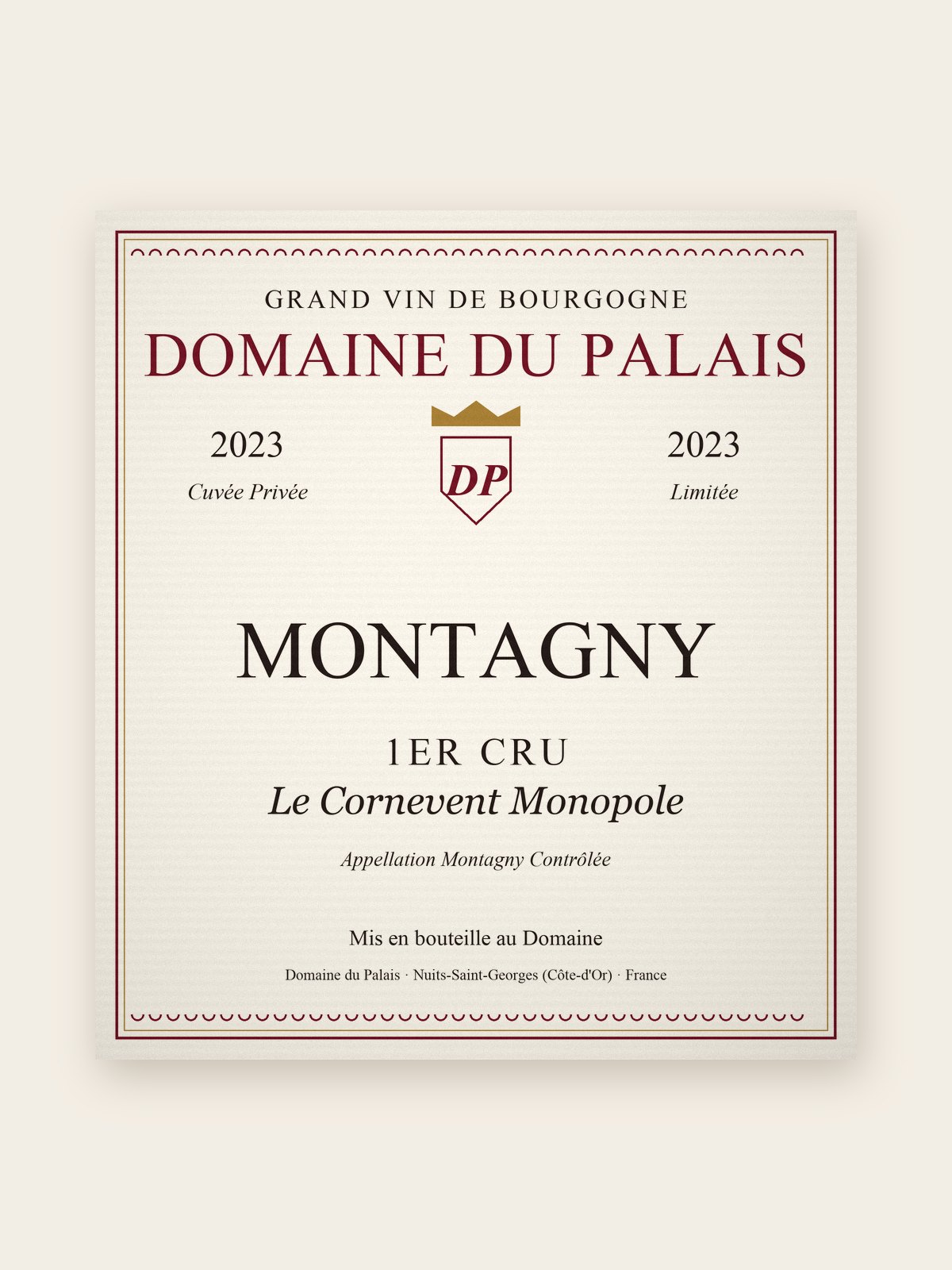 Montagny 1er Cru Le Cornevent Monopole