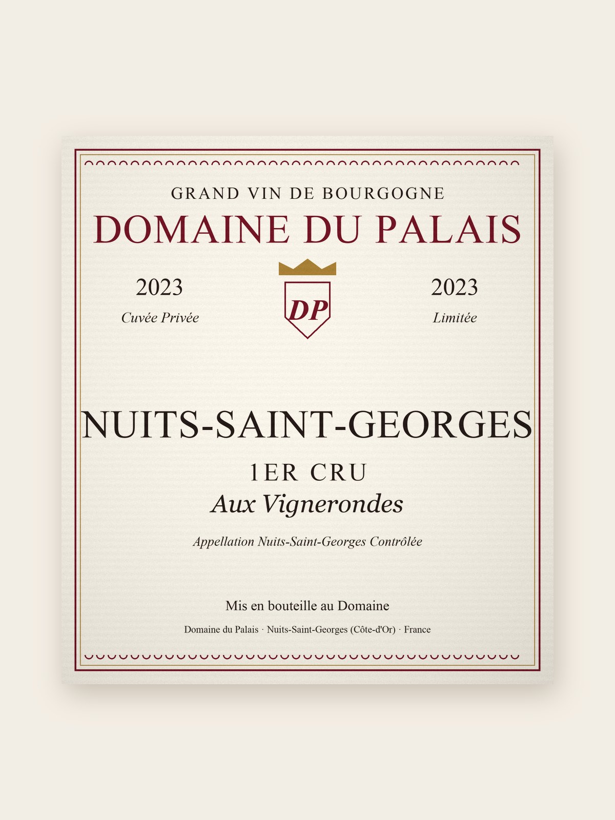 Nuits-Saint-Georges 1er Cru Aux Vignerondes