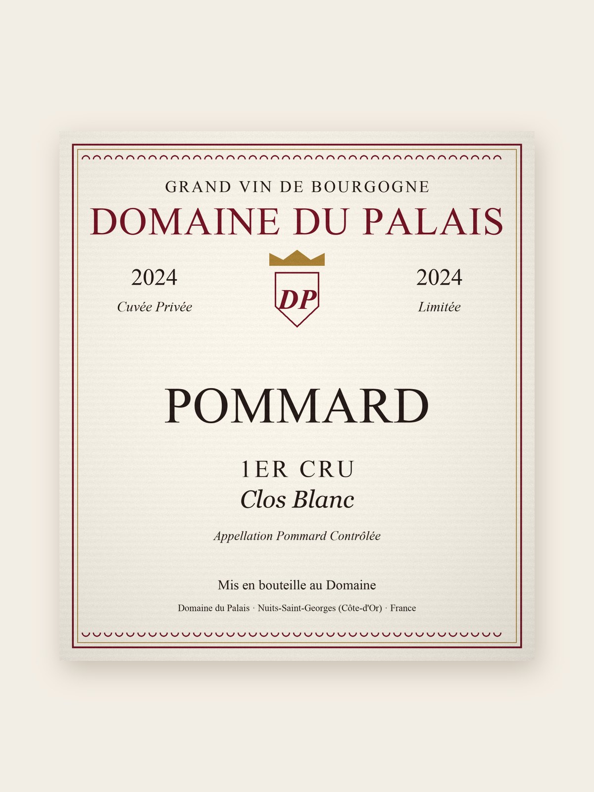 Pommard 1er Cru Clos Blanc