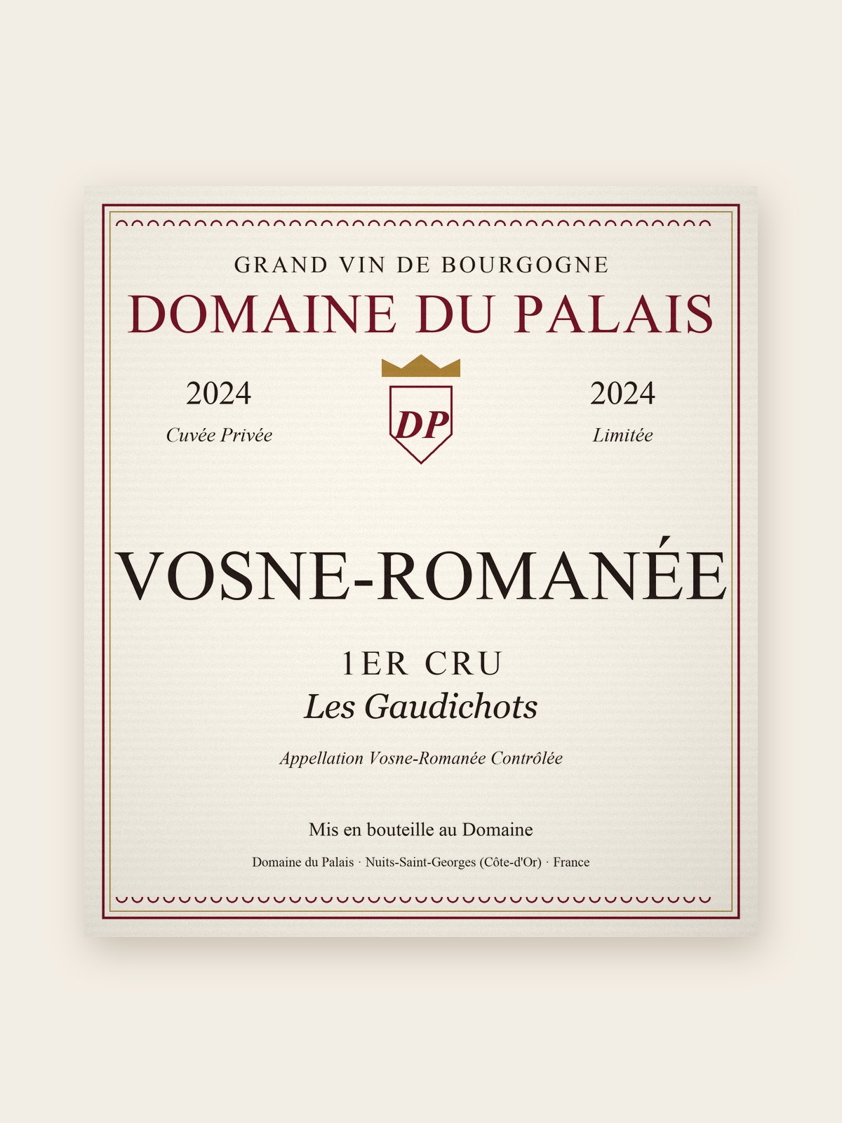 Vosne-Romanée 1er Cru Les Gaudichots